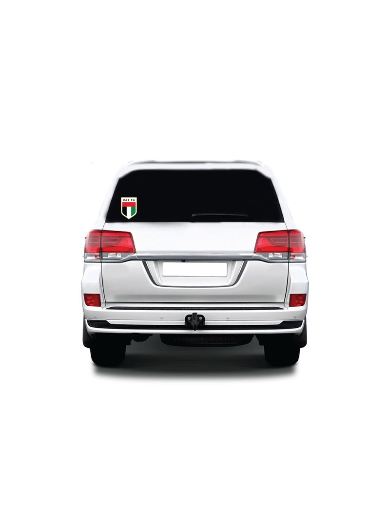 UAE FA Shield Logo Car Sticker, Football Association Emblem Decal for Vehicle Windows and Bumpers - Image 3