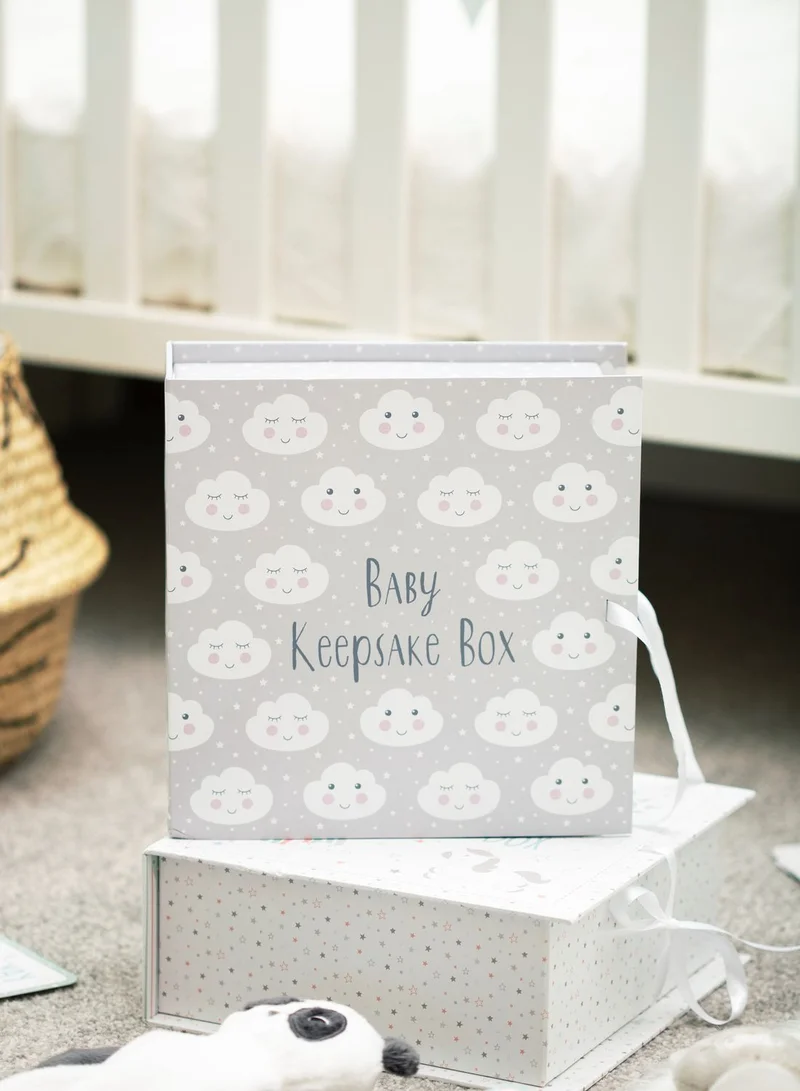 Sass & Belle Cloud Keepsake Box With Drawer
