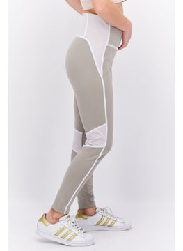 Reebok Women Sportswear Fit Training Leggings, Grey  - Image 4