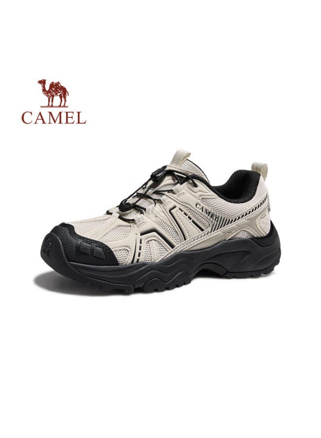 Camel City Wild 3rd Generation Sports Hiking Outdoor Casual Shoes Women Couples G26s852004 Off-white/black Size 36 - Image 1