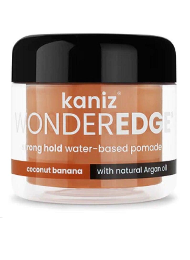Wonderedge Coconut Banana Water Based Pomade 4oz