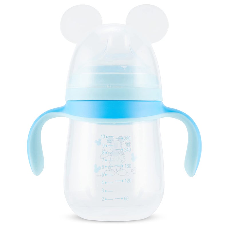 Disney Sippy Cups for Toddlers, Learner Sippy Cups for Kids with Pacifier, BPA-Free Trainer Cup with Handles, Leak-Proof Minnie Mouse and Mickey Mouse Sippy Cups, Perfect Unisex Gift for Children - Image 2