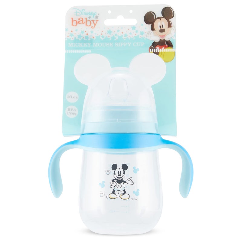 Disney Sippy Cups for Toddlers, Learner Sippy Cups for Kids with Pacifier, BPA-Free Trainer Cup with Handles, Leak-Proof Minnie Mouse and Mickey Mouse Sippy Cups, Perfect Unisex Gift for Children - Image 3