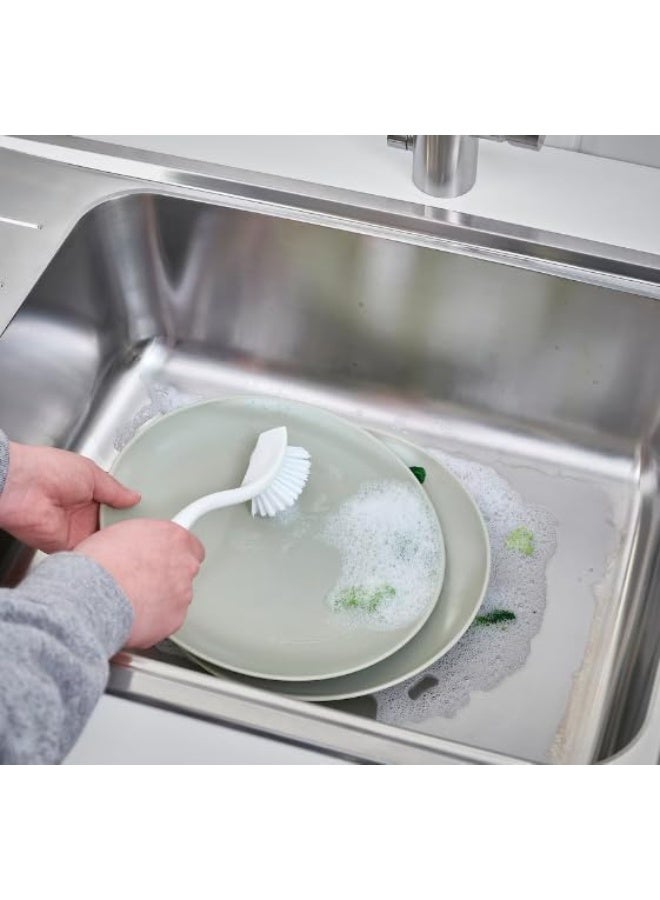 IKEA Dishwashing Brush with Comfort Grip Handle - White - Image 2