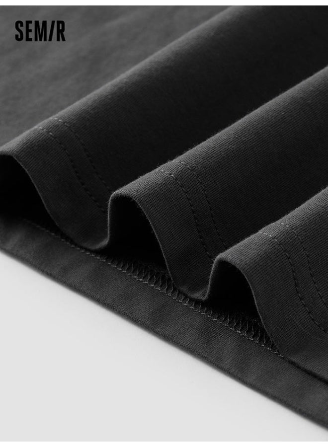 سيمير تيشيرت بلون موحد للرجال - Image 5