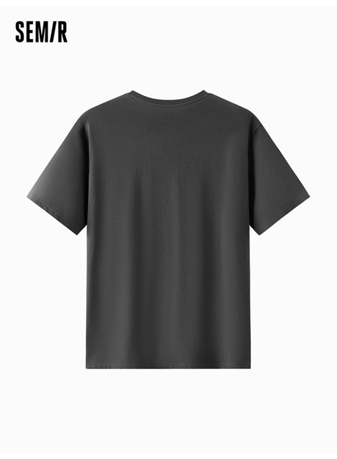 سيمير تيشيرت بلون موحد للرجال - Image 2