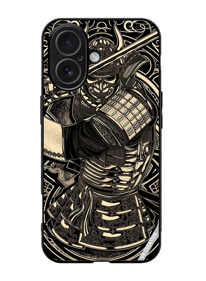 Protective Case Cover For Apple iPhone 17 Cool Samurai Design Multicolour