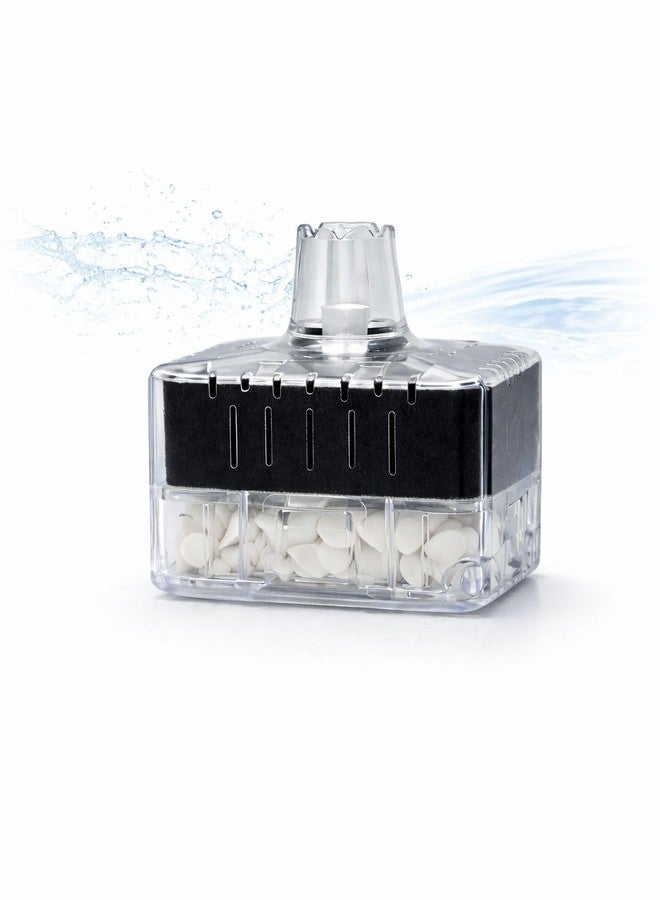Rizopets Aquarium Bio Sponge Filter, Corner Filter with Ceramic Media for Small Fish Tank - Image 1