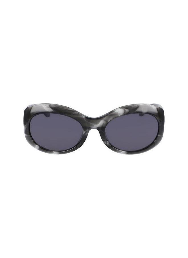 Donna Karan - نظارة شمسية Zyl Oval ذات الإطار الكامل للنساء 43947 5620 - Image 1