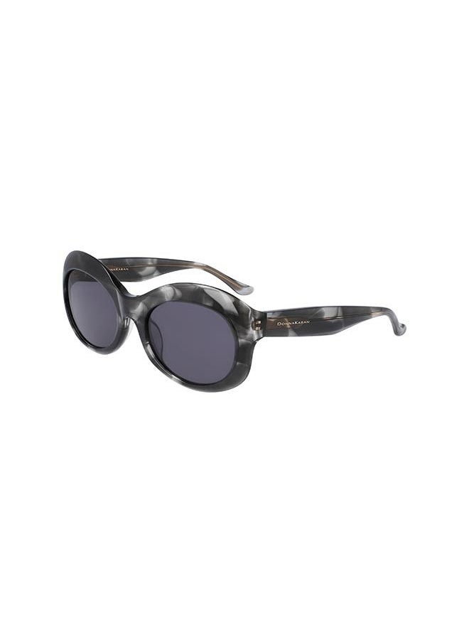 Donna Karan - نظارة شمسية Zyl Oval ذات الإطار الكامل للنساء 43947 5620 - Image 1