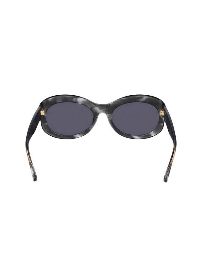 Donna Karan - نظارة شمسية Zyl Oval ذات الإطار الكامل للنساء 43947 5620 - Image 1