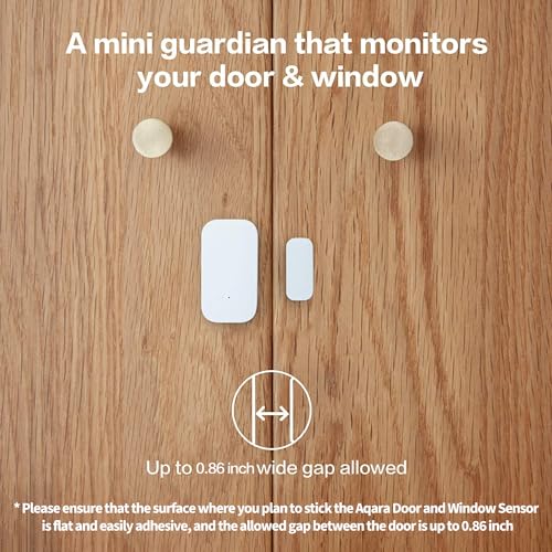 Aqara Zigbee Door and Window Sensor, Wireless Contact Sensor, Home Automation, Requires Aqara Hub (not 3rd-Party), Zigbee Connection, Kid Safety, Compatible with Apple HomeKit, Alexa, IFTTT - Image 5