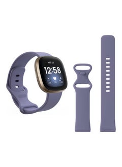 PROMASS Silicon Replacement Band For Fitbit Versa 3/Sense Lilac  - Image 1