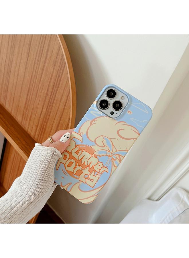 Zaboon Case For iPhone 13 Pro Painted Pattern PC Phone Case - Image 2