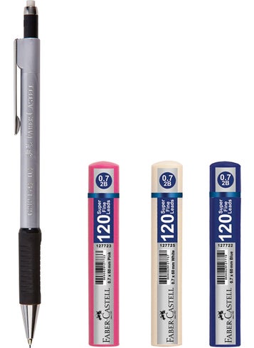 1347 Versatile Pen 0.7 Silver + 120 PIECE 0.7 Tip 3 Pieces - pzsku/Z2AAEC71FEF06687293FFZ/45/_/1727885570/a546c198-868a-4240-bc7b-7fdd14a68e7d