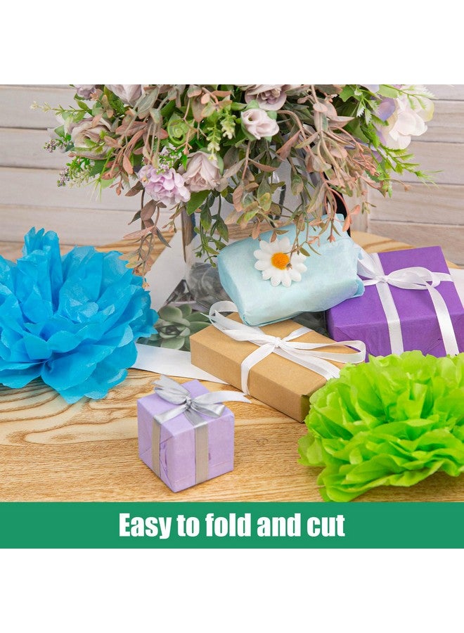 Shindel ورق تواليت شيندل 330 ورقة، 14x10 بوصة ورق تغليف متعدد الألوان بكميات كبيرة لحقائب الهدايا، الحرف اليدوية، أعياد الميلاد، حفلات الزفاف، زينة العطلات - Image 3