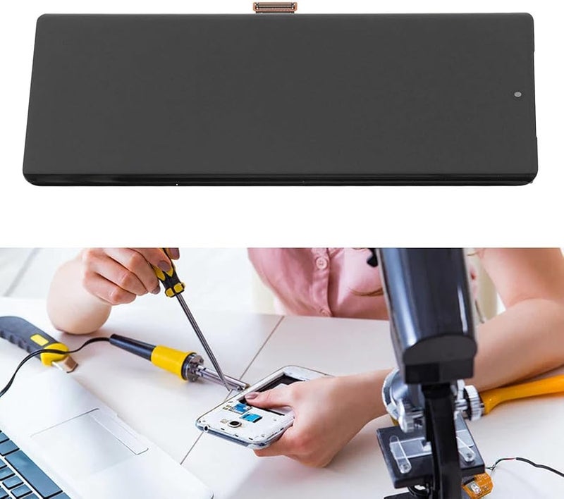 مجموعة استبدال شاشة Pixel 7 Pro OLED مع مستشعر بصمة الإصبع وأدوات الإصلاح - Image 3