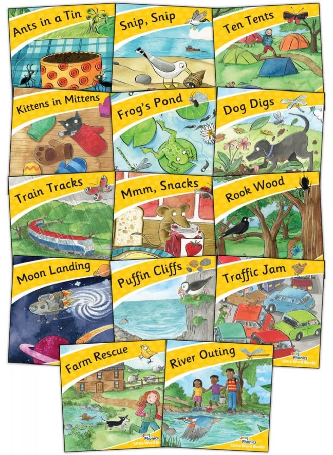 Jolly Phonics JollyPhonicsLittleWordBooks(packof14)