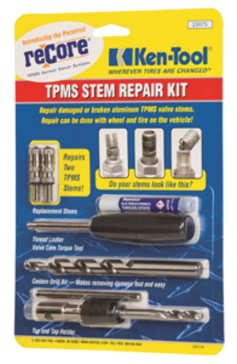 Ken-Tool 29975 Tpms Stem Repair Kit, One Size, Factory - Image 5