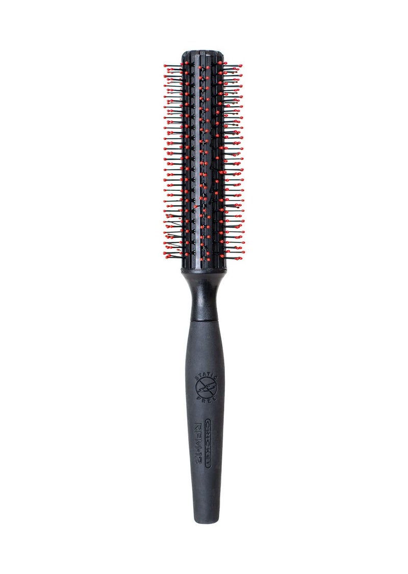 Cricket Static Free RPM 12 Row Round Hair Brush - Curling, Blow Drying, Detangling and Styling Wet or Dry, Suitable for All Hair Types - Image 1