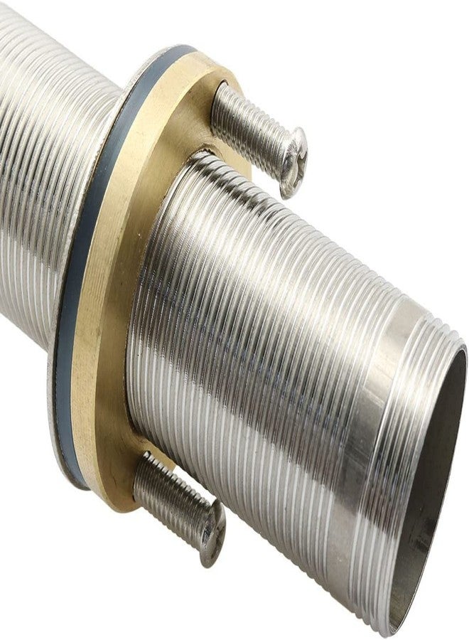 PZRT Faucet Mount Extension Shank 6" x 1.25" Bathroom Installation Faucet Accessories Lengthen Fixed High Foot Stainless Steel Basin Faucet Fittings Tap - Image 5