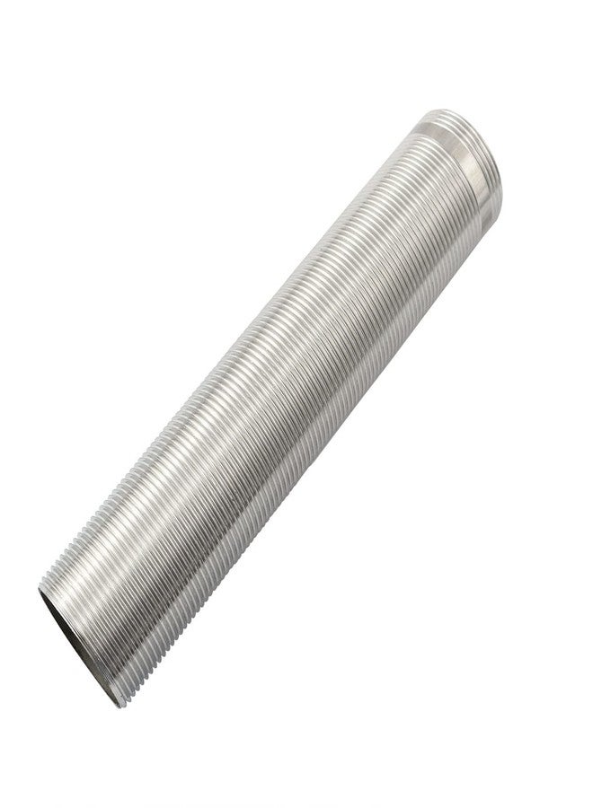 PZRT Faucet Mount Extension Shank 6" x 1.25" Bathroom Installation Faucet Accessories Lengthen Fixed High Foot Stainless Steel Basin Faucet Fittings Tap - Image 1
