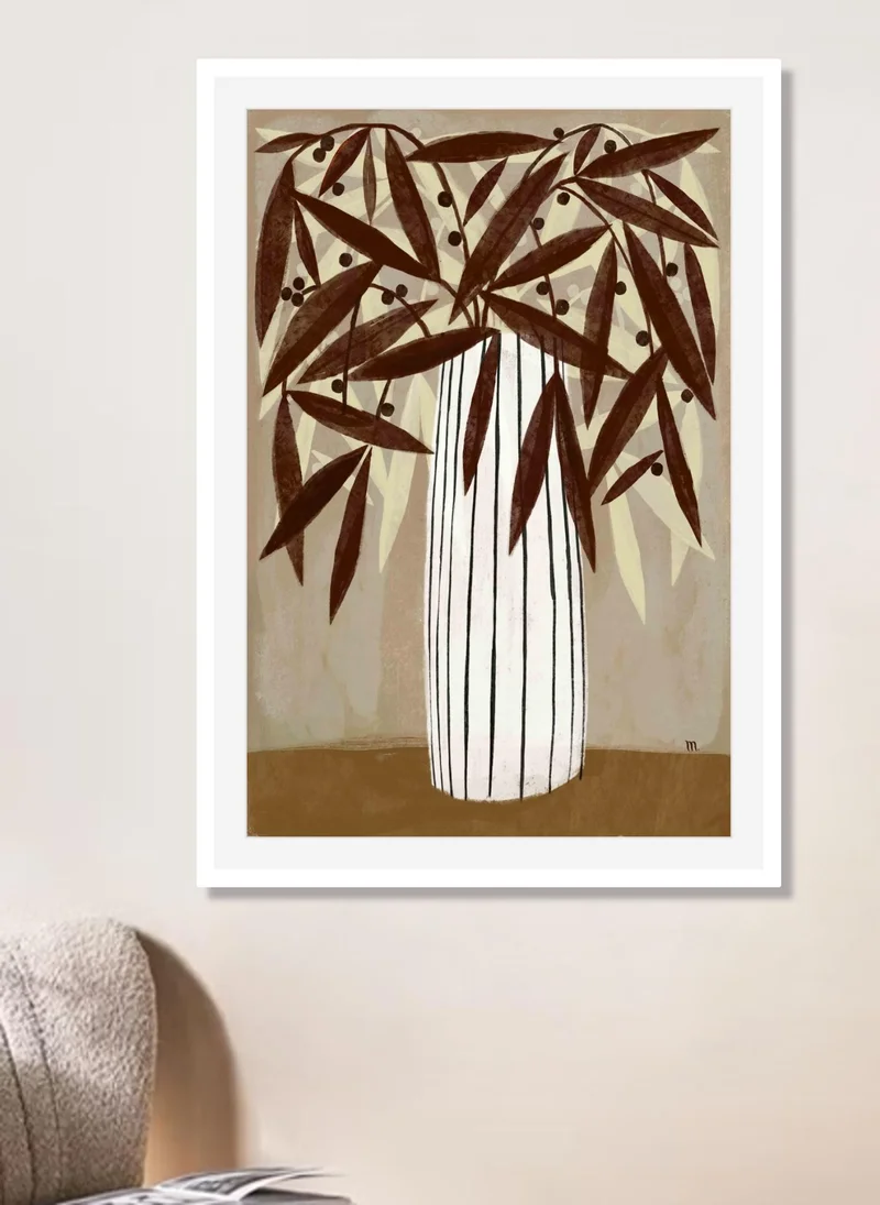 Drawdeck Striped vase neutrals
