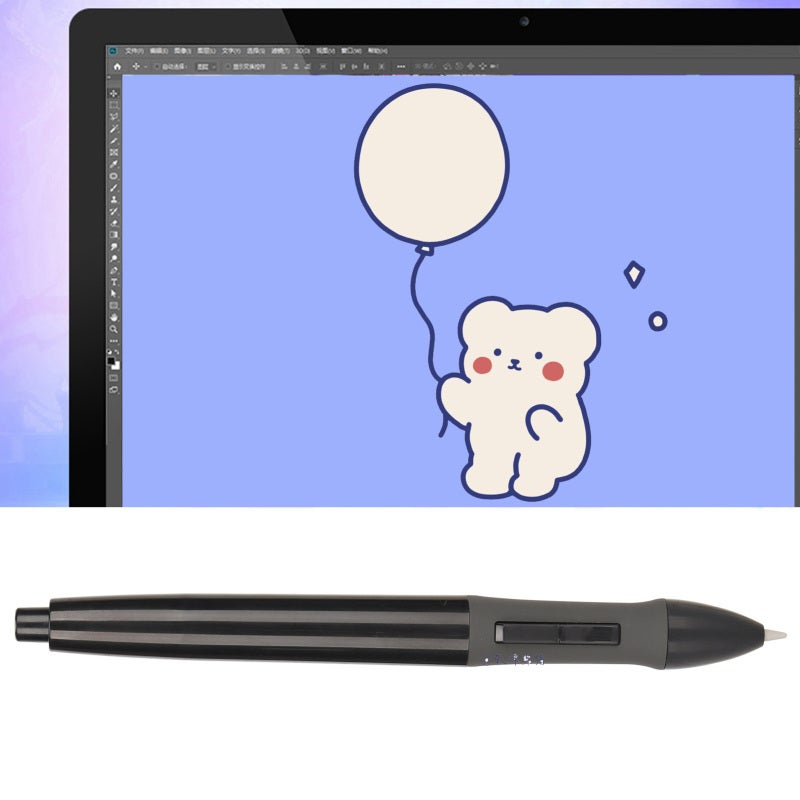 قلم سтайلус حساس لضغط مستوى 8192 مناسب لـ Huion GT‑191/GT‑221 PRO/GT‑156HD V2/GT‑220 V2 - Image 4