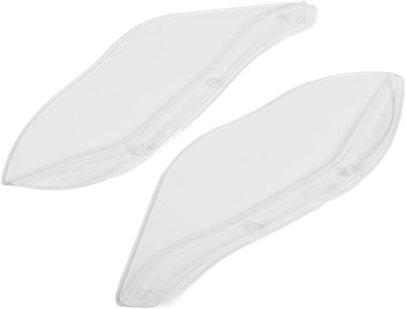 Side Wing Windshield Air Deflector Fairing for CVO FLHTCSE FLHXSE FLHTCUSE EFI FLHTCI FLHTC, High - Strength ABS Left and Right Pair with Vent Control (Transparent) - Image 4