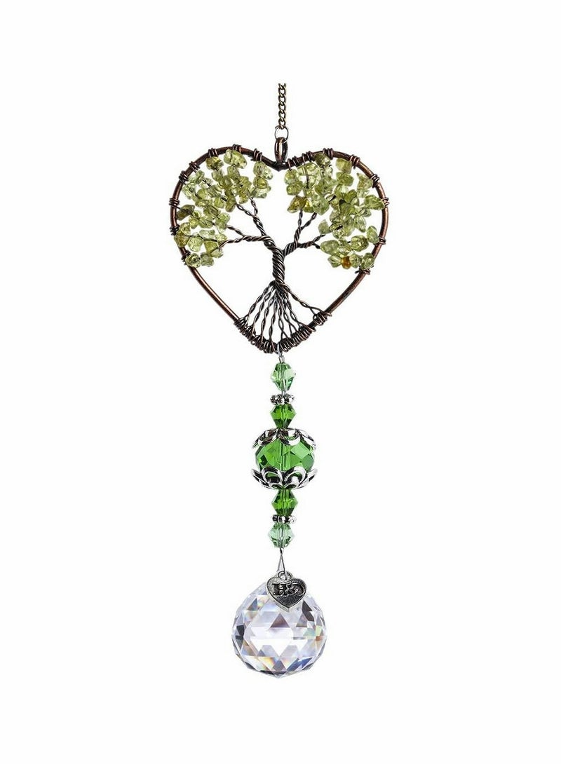 KASTWAVE Tree of Life Car Rearview Mirror Hanging Ornament Pendant Accessories - Image 1