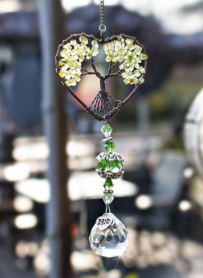 KASTWAVE Tree of Life Car Rearview Mirror Hanging Ornament Pendant Accessories - Image 4