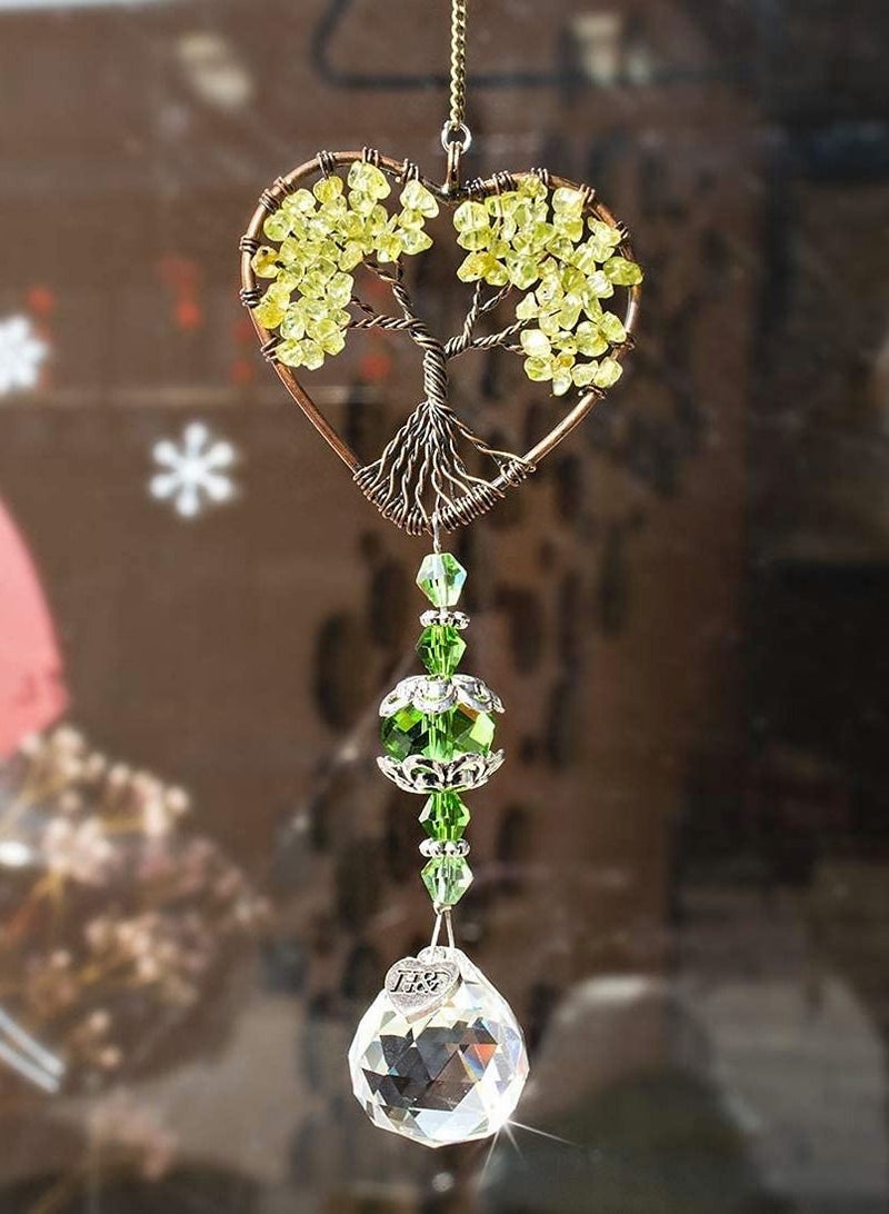 KASTWAVE Tree of Life Car Rearview Mirror Hanging Ornament Pendant Accessories - Image 5