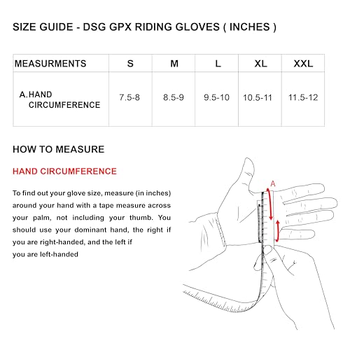 DSG GPX Leather Glove | 5756 - Image 4