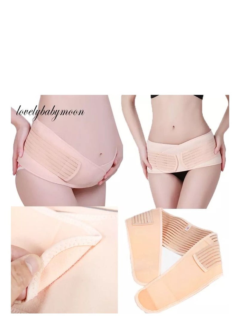 Generic Postpartum abdominal corset prevents sagging and reduces fluid retention, three pieces, size XL  - Image 3