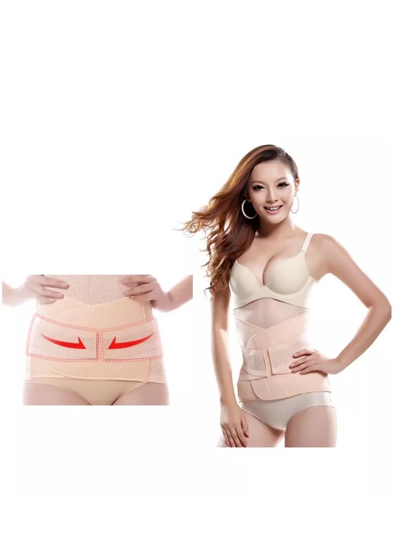 Generic Postpartum abdominal corset prevents sagging and reduces fluid retention, three pieces, size XL  - Image 5