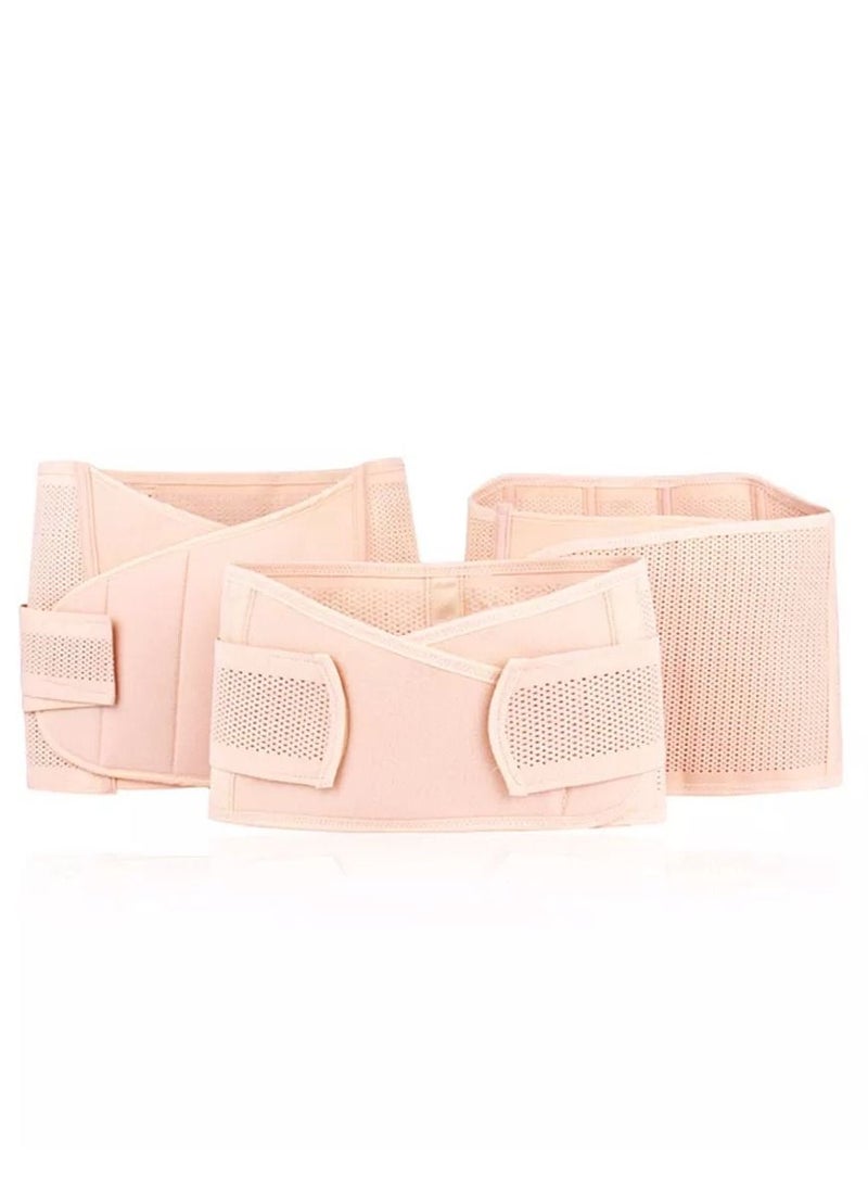 Generic Postpartum abdominal corset prevents sagging and reduces fluid retention, three pieces, size XL  - Image 4