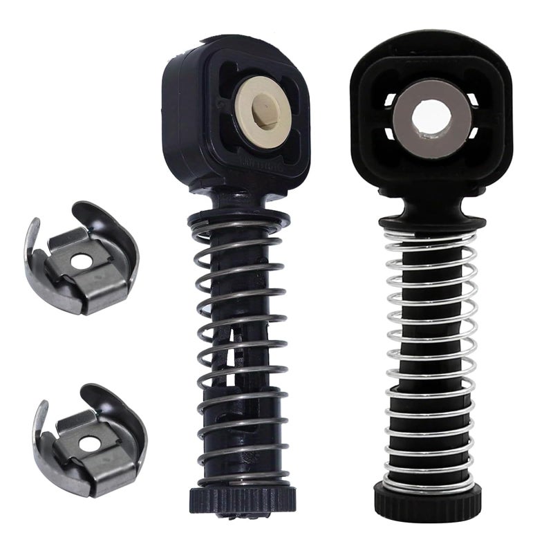 HOMEWITHU Gear Selector Shift Shifter Cable End Catch Pair 1J0711761B 1J0711761C Fit for VW Polo Jetta Golf for Audi A1 A3 TT B6 B7 Manual Gearbox Shift Linkage Repair Kit Bowden Cable Fix Adjuster - Image 3