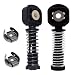 HOMEWITHU Gear Selector Shift Shifter Cable End Catch Pair 1J0711761B 1J0711761C Fit for VW Polo Jetta Golf for Audi A1 A3 TT B6 B7 Manual Gearbox Shift Linkage Repair Kit Bowden Cable Fix Adjuster - Image 2