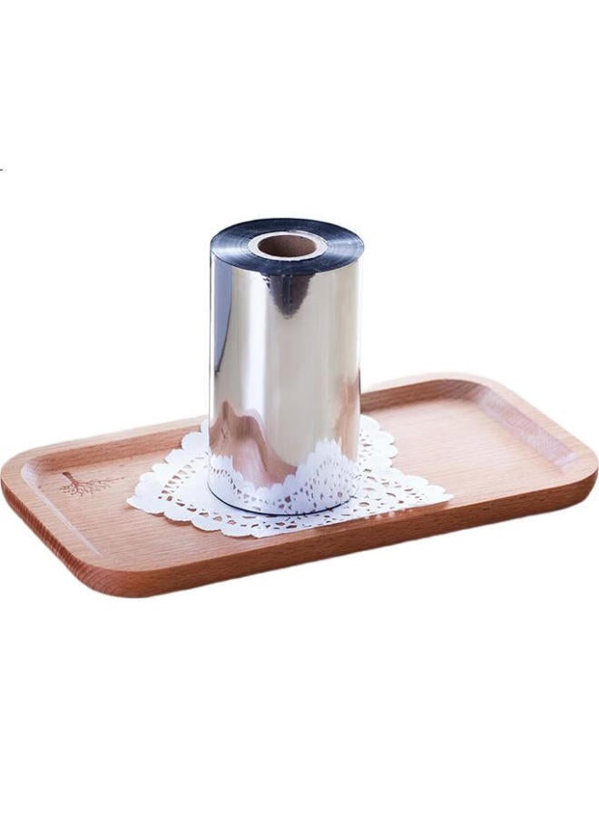 Deli 110Mm*300M Thermal Transfer Barcode Printer Label Printer Universal Resin Wax Hybrid Carbon Ribbon 81552 (Single Pack) - Image 2