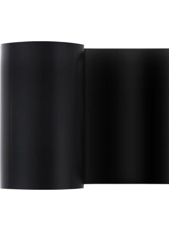 Deli 110Mm*300M Thermal Transfer Barcode Printer Label Printer Universal Resin Wax Hybrid Carbon Ribbon 81552 (Single Pack) - Image 3