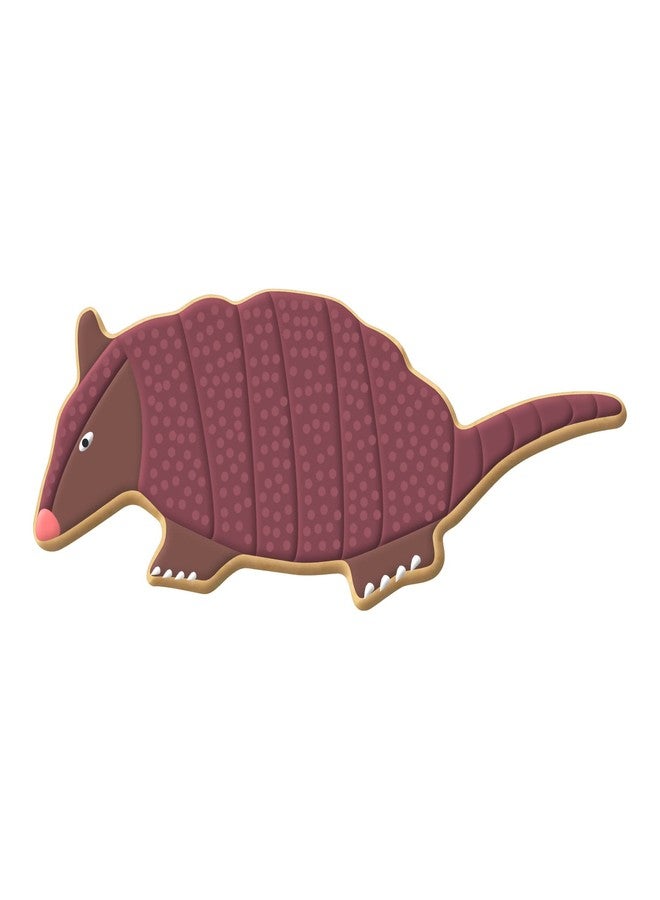 Foose Armadillo Tin Cookie Cutter 6 in B1104 - Image 2