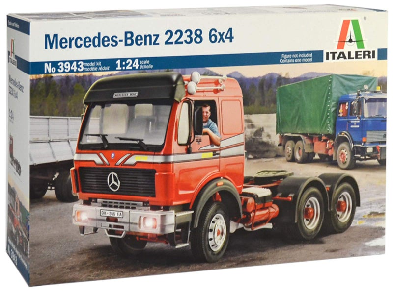 Italeri 1:24 - Mercedes Benz 2238 6x4 - Image 1