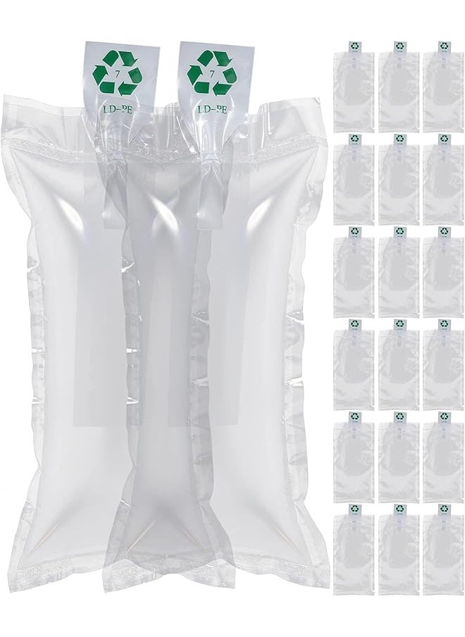 X spring Air Cushion Bags 100Pcs Inflatable Air Pillows 10X20 Cm Air Bubble Bags Shockproof Air Cushion Film Blocking Wrap Bag For Mailing Shipping Packaging  - Image 1
