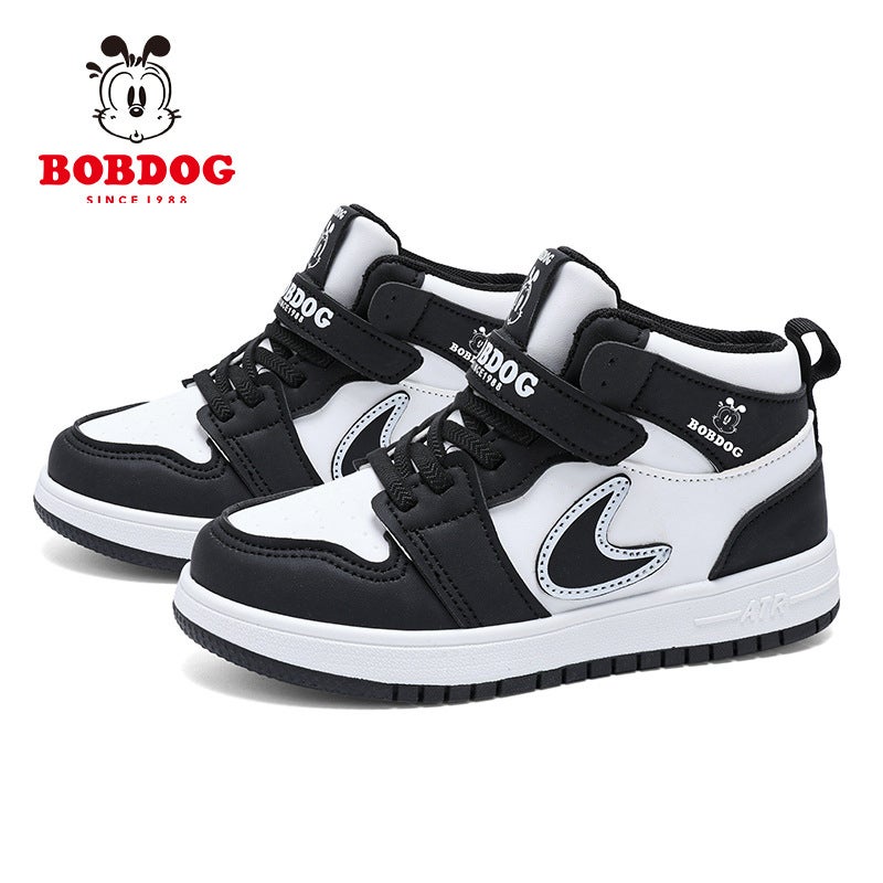 Babu Bean Men'S Shoes For High-Top Children'S Sneaker Fleece-Lined Warm Cotton Cuhk Children'S Shoes - Image 2