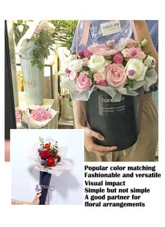 ZCM-HAPPY 80-Pieces Premium Gift and Bouquet Wrapping Paper Imported snow pear paper 50x75cm  - Image 3