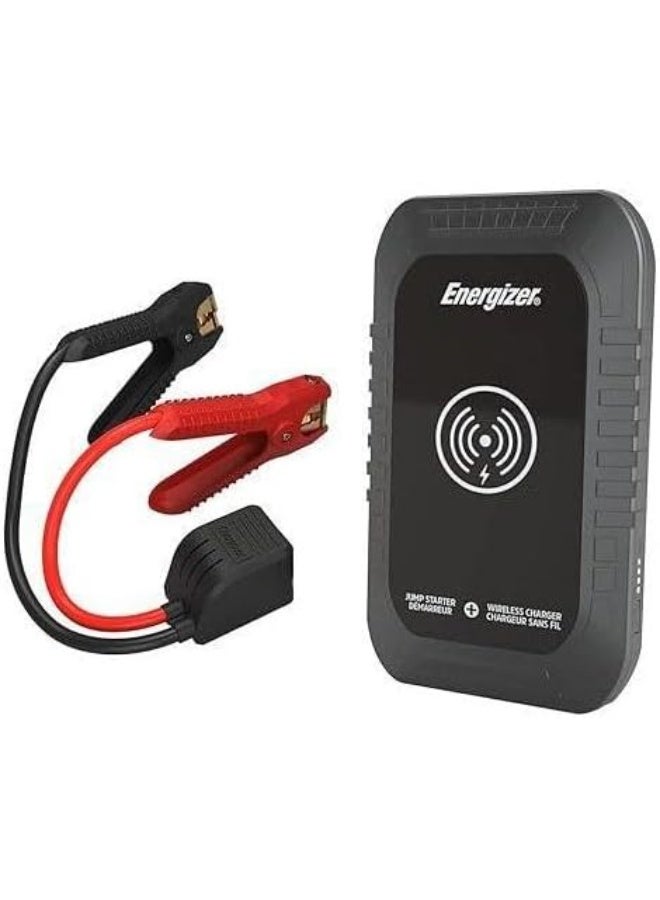 Energizer Portable Auto Battery Charger Jump Starter,12V Lithium Jump Starter Box, Car Battery Booster Pack, Portable Power Bank Charger & Jumper Cables up to 6L Gas 3L Diesel Engine - ETL Certified - Image 1