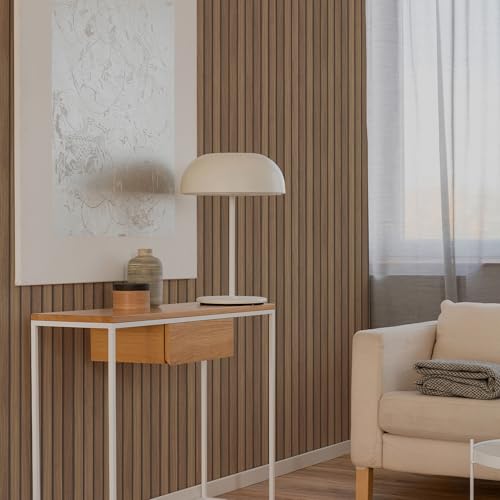 Fresco Wooden Slats Natural Non-Pasted Wallpaper - Image 2