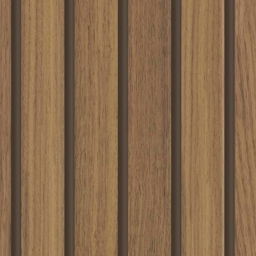 Fresco Wooden Slats Natural Non-Pasted Wallpaper - Image 4