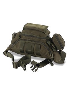 erorex Waist Bag Tactical Pockets 1000D Fanny Pack Hip Belt Bag Molle Belt Pouch Gadget Pouch EDC Pouch for Men and Wome Hiking Climbing Outdoor Cycling Casual Sports (Green)  - Image 1