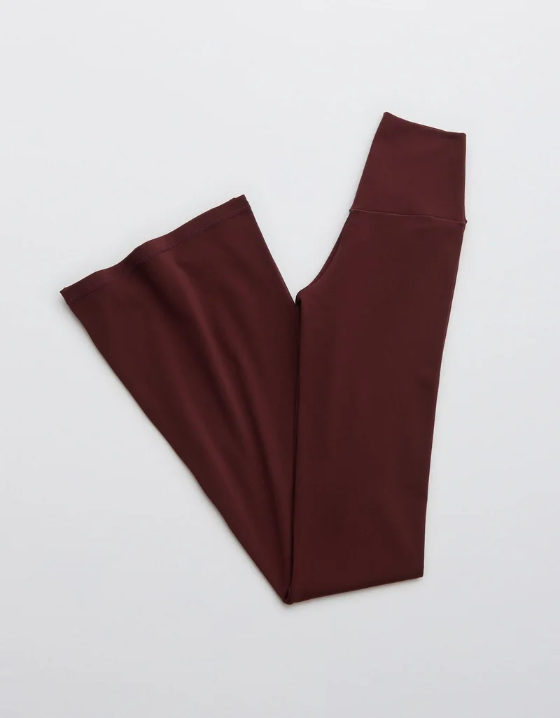 Aerie  OFFLINE By Aerie Real Me High Waisted Crossover Flare Legging for Women | Best Price UAE